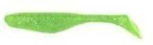 Bass Assassin Lures Inc. Sea Shad 4in 8 per bag Chartreuse/Silver Glitter Md#: SSA25452