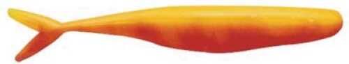 Bass Assassin Lures Inc. Split Tail Shad 4in 10 per bag Candy Corn Md#: STS38305