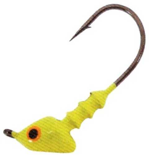 Bomber Saltwater Stand Up Jighead 1/4oz 4/0hk 8pk Chartreuse Md#: BSWSUJ14-C