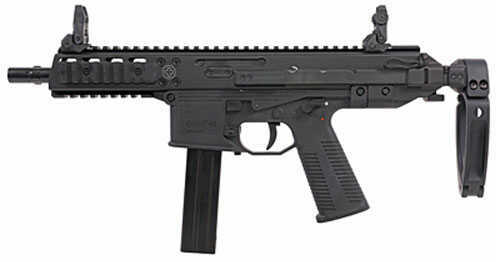 B&T GHM45 Semi-Automatic Pistol 45 ACP 6" Barrel Steel Frame Black Finish 17Rd Includes Telescoping Tailhook Brace