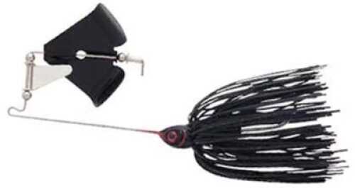 Booyah Clacker Buzzbait 1/2 oz Black, Model: BYB12-608