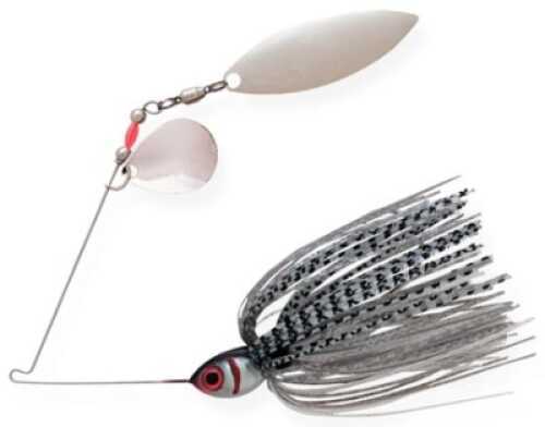 Booyah Tandem Spinnerbait 3/8oz Silver Shiner Model: BYBT38-640-img-0