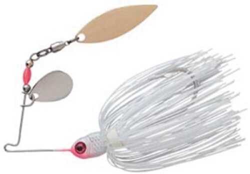 Booyah Pond Magic Spinnerbait 3/16oz Colorado/Willow Shad White Model: BYPM36-650