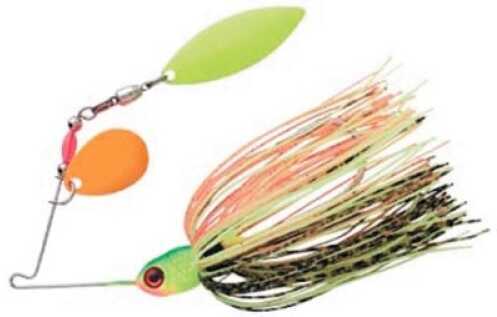 Booyah Pond Magic Spinnerbait 3/16oz Colorado/Willow Firebug Model: BYPM36-653