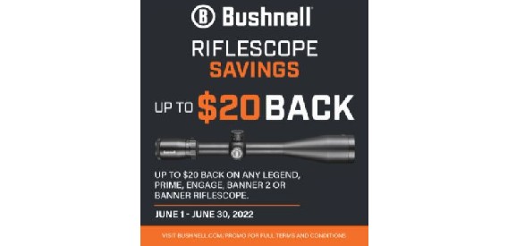 Bushnell Riflescope Promotion Fathers Day