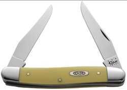 Case Cutlery Knife Yellow Handle Muskrat Md: 56