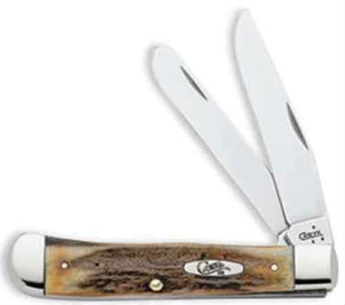 Case Cutlery Knife Genuine Stag Trapper 00175