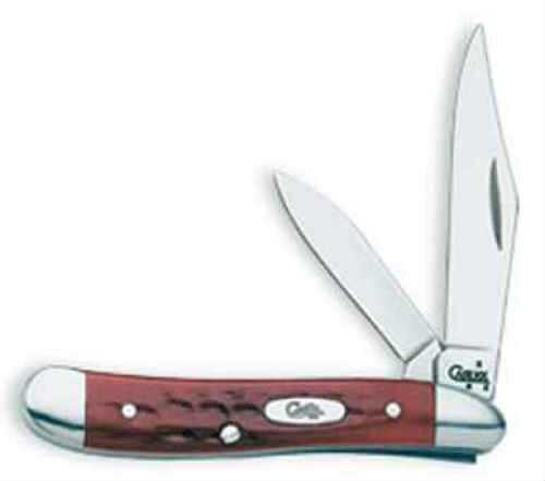 Case Cutlery P-NUT 2BL 27/8" RED BONE 781