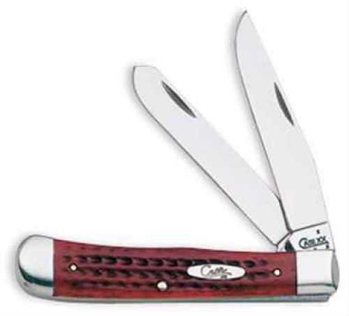 Case Cutlery TRAP 2BL 41/8" RED BONE 783