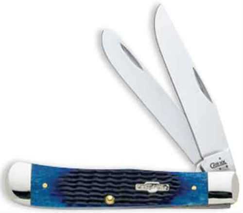 Case Cutlery TRAP 2BL 41/8" BLUE BONE 2800