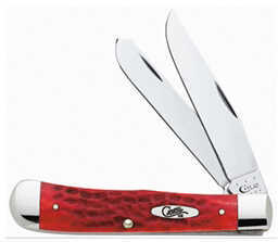 Case Cutlery TRAP 2BL 41/8" RED CV 6984