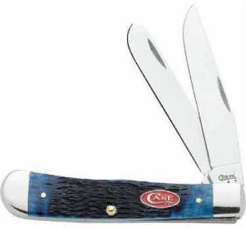 Case Cutlery Knife Navy Blue Bone Trapper 07051