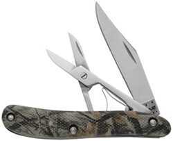 Case Cutlery Knife Camo Peanut W/Scissors Md: 18330