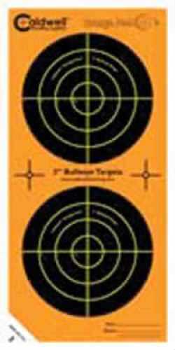 Caldwell Orange Peel Targets 3in Bulls-Eye 15-Sheets/Pack 391984