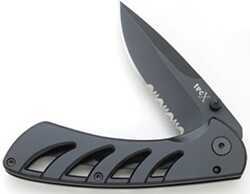 Case Cutlery Tec-X Knife Exo-Lock T0034.0S Serrated Md: 75681