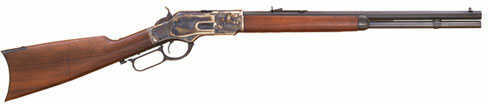 Click to see larger image. Cimarron 1873 Short Rifle 357 Magnum/38 Special 20" Octagon Barrel Lever Action