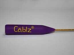 Cablz Sunglass Retainer 13in Purple/Gold (LSU) XL Ear Md#: CBLZXLPGG