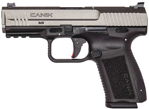 Century International Arms Canik TP9SF Elite Semi-Auto Pistol 9mm Luger 4.19" Barrel 1-10Rd Mag Tungsten Grey Cerakote Polymer Finish