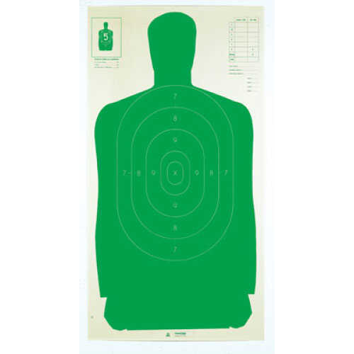 Champion - B27FSA Silverhouette Target Green 100pk-img-0