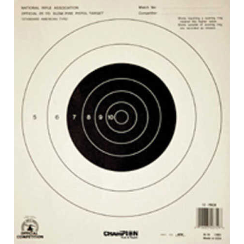 Champion Traps and Targets NRA 25yd Slow Fire Tagboard (Per 12) 40749