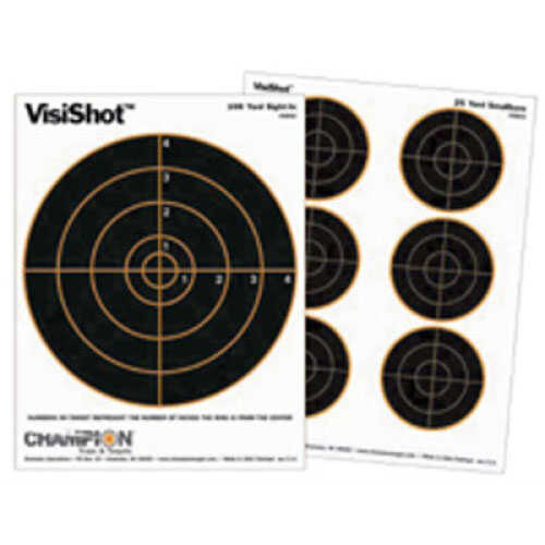 Champion Traps and Targets VisiShot 25 Yard Small Bore (10 Pack) 45803