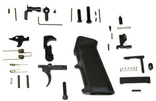 CMMG Lower Receiver Parts Kit 223 Rem/5.56 NATO Black Finish Includes Takedown Pin Pivot Deten