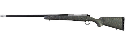 Christensen Arms Ridgeline Bolt Action Rifle 6.5 Creedmoor 20" Barrel 4 Round Green with Black & Tan Webbing Finish