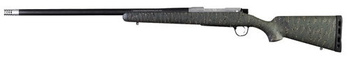Christensen Arms Ridgeline Bolt Action Rifle 308 Winchester 20" Barrel 4 Round Green with Black & Tan Webbing