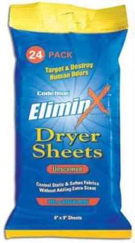 Code Blue / Knight and Hale Scent Elimin-X 24ct Dryer Sheet Unscented OA1186