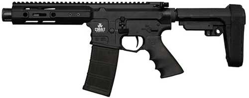 Cobalt Pro Series Semi-Auto AR Style Pistol .223 Wylde 7.5" Barrel (1)-30Rd Mag Black Cerakote Finish