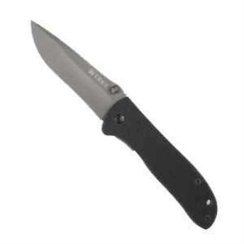 Columbia River Knife & Tool Drifter Folding 8Cr14MoV/Gray Titanium Nitride Plain Drop Point Dual Thumb Stud/Pocket