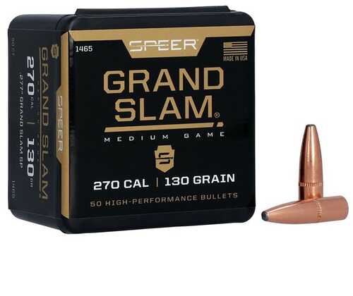Grand Slam 277 Caliber (0.277') Soft Point Bullets