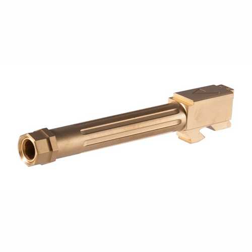 Agency Arms Llc Threaded Mid Line Threaded Barrel Glock G17 9mm Luger Titanium Nitride