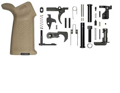 Ar 308 M5 Lower Parts Kits With Moe Grip