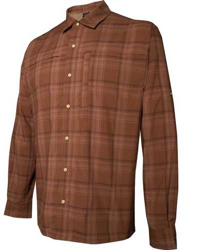Men's Long Sleeve Speed Concealed Carry Shirt Bark Small