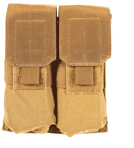 Blackhawk AR-15 Strike Double Mag Pouch Holds 4 Coyote Tan Nylon