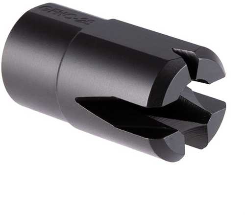 Jmac Customs Llc G36 Flash Hider Compensator 1/2-28 Threads Black Nitride Stainless Steel Model: GFHC-28-M