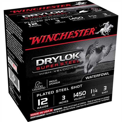 Drylok Super Steel High Velocity 12 Gauge Shotgun Ammo