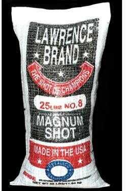 Lawrence Brand Magnum Shot Lead #8 25Lb Bag