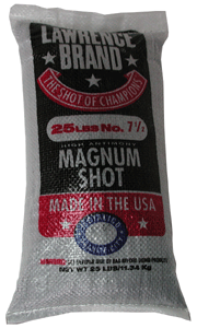 Lawrence Brand Magnum Shot #7.5 25#Bag