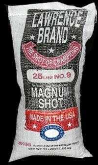 Lawrence Brand Magnum Shot Lead #9 - 25# Bag