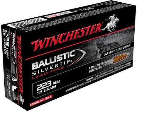 223 Remington 20 Rounds Ammunition Winchester 50 Grain Polymer Tip