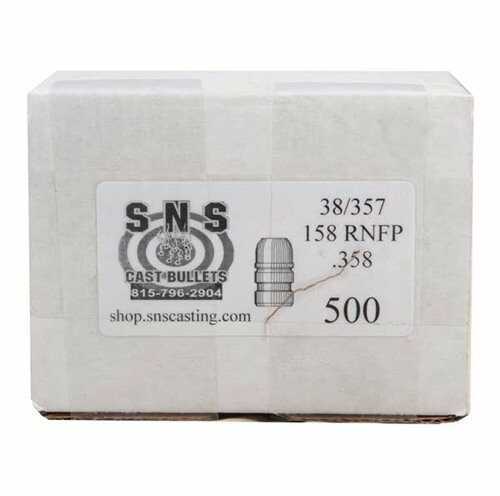 Cascade Industry SNS Cast Bullet 38/357 158 Grains RNFP