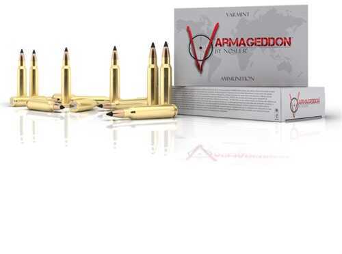 223 Remington 20 Rounds Ammunition Nosler 55 Grain Flat Base Tipped