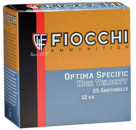 12 Gauge 25 Rounds Ammunition Fiocchi Ammo 3" 1 3/4 oz Lead #5