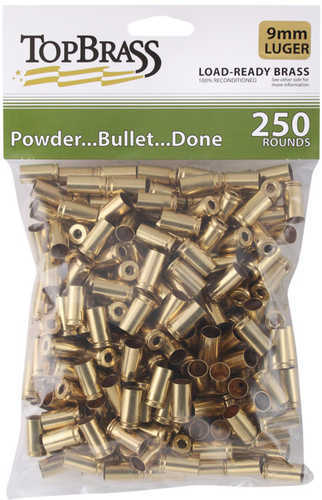 Top Brass 9mm Luger 250 Ct Bag