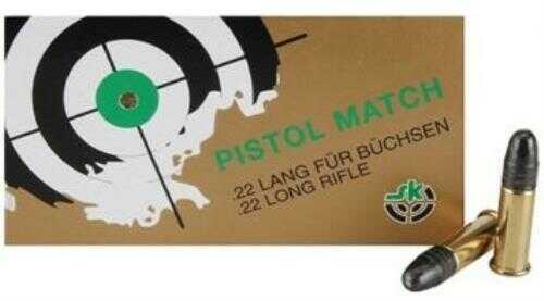 22 Long Rifle 50 Rounds Ammunition Lapua 40 Grain Lead
