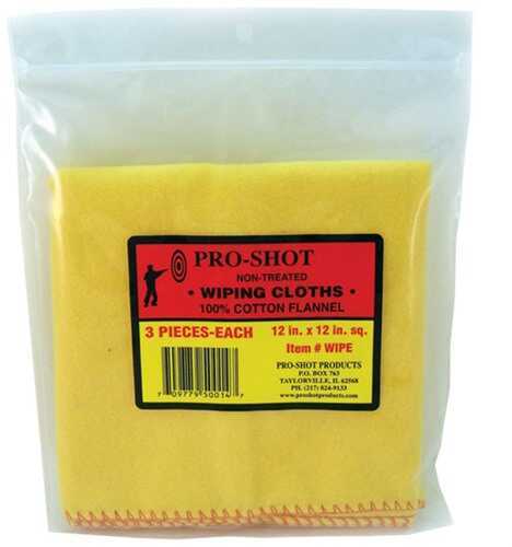 Pro-Shot Non-Treated Cloth (3 Per Bag)