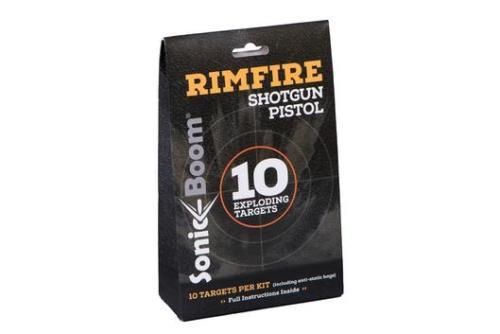 Sonic Boom Targets Rimfire Exp Rifle 10/Kit