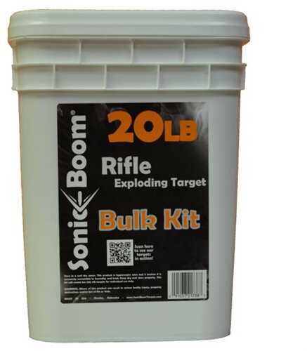 Sonic Boom 20Lb Bulk Exploding Rifle Target Kit Model: SBTBP20